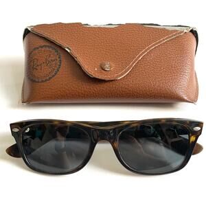 Ray-Ban RB2132 Brown Tortoise Frame Brown Lenses 710/51 Prescription Sunglasses
